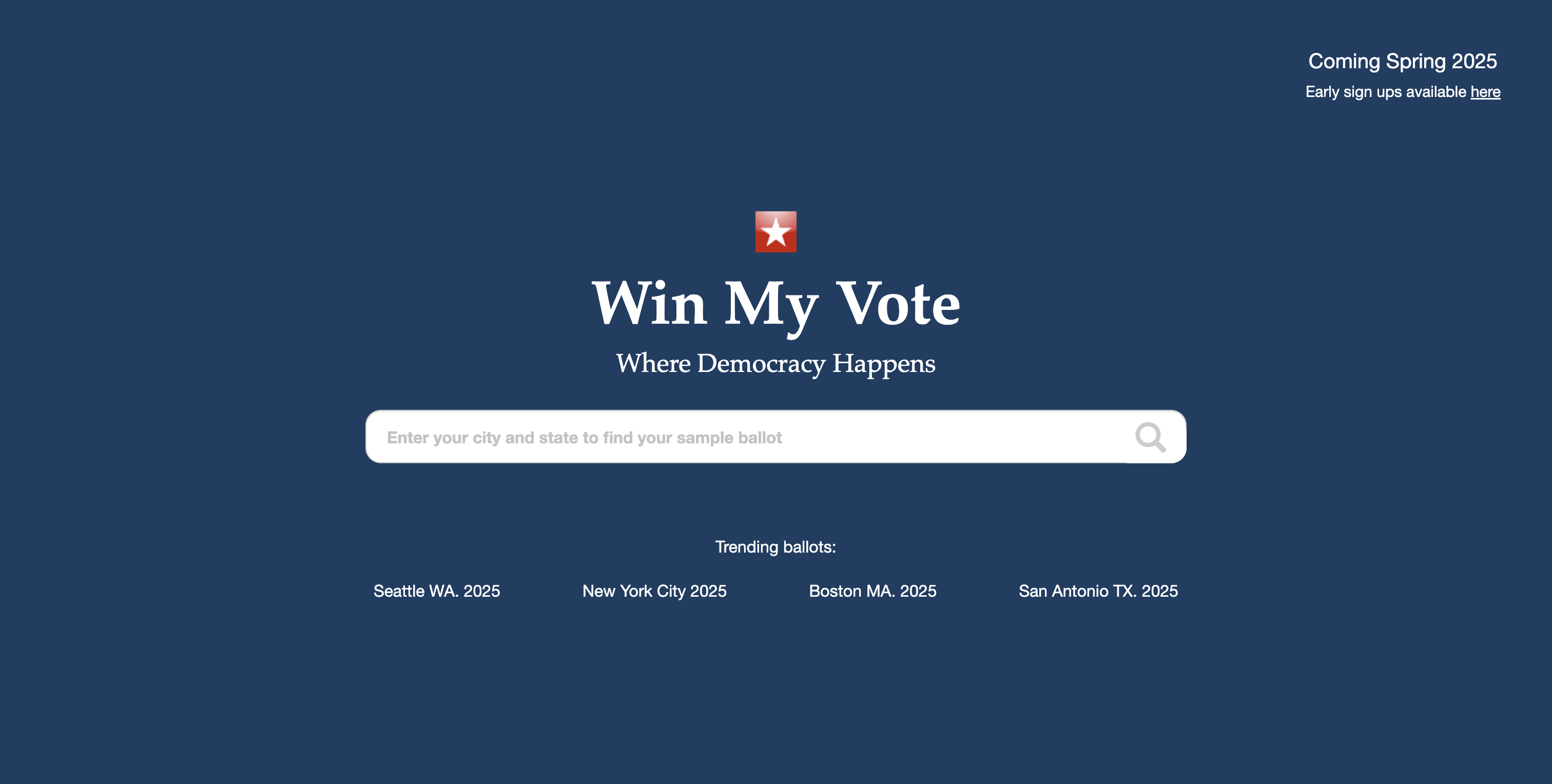 Win My Vote
